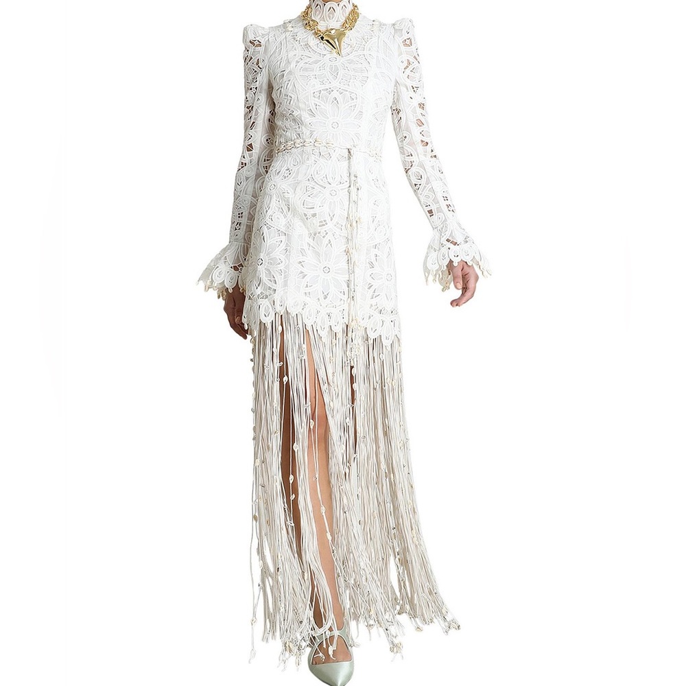 Zimmerman Wavelength Fringed Seashell Gown - Picture 5 of 5